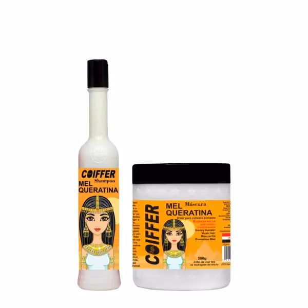 Kit Mel e Queratina Premium Coiffer