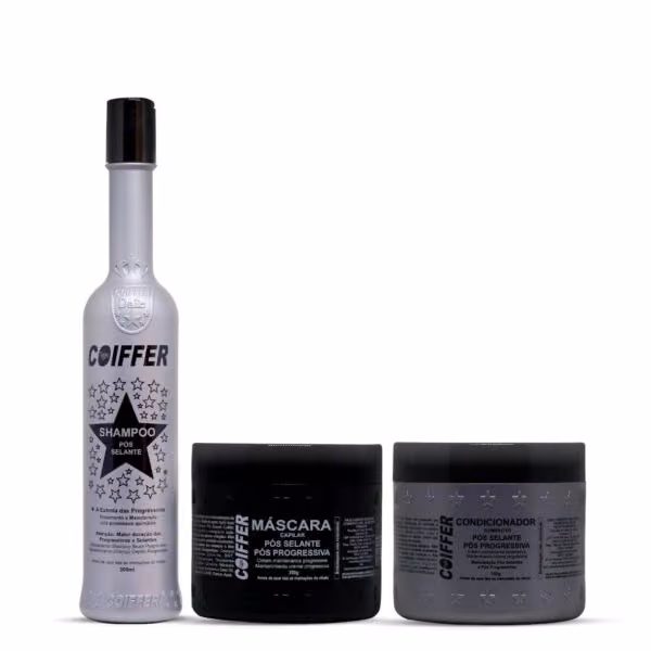 Kit Pós Selante Prata Coiffer